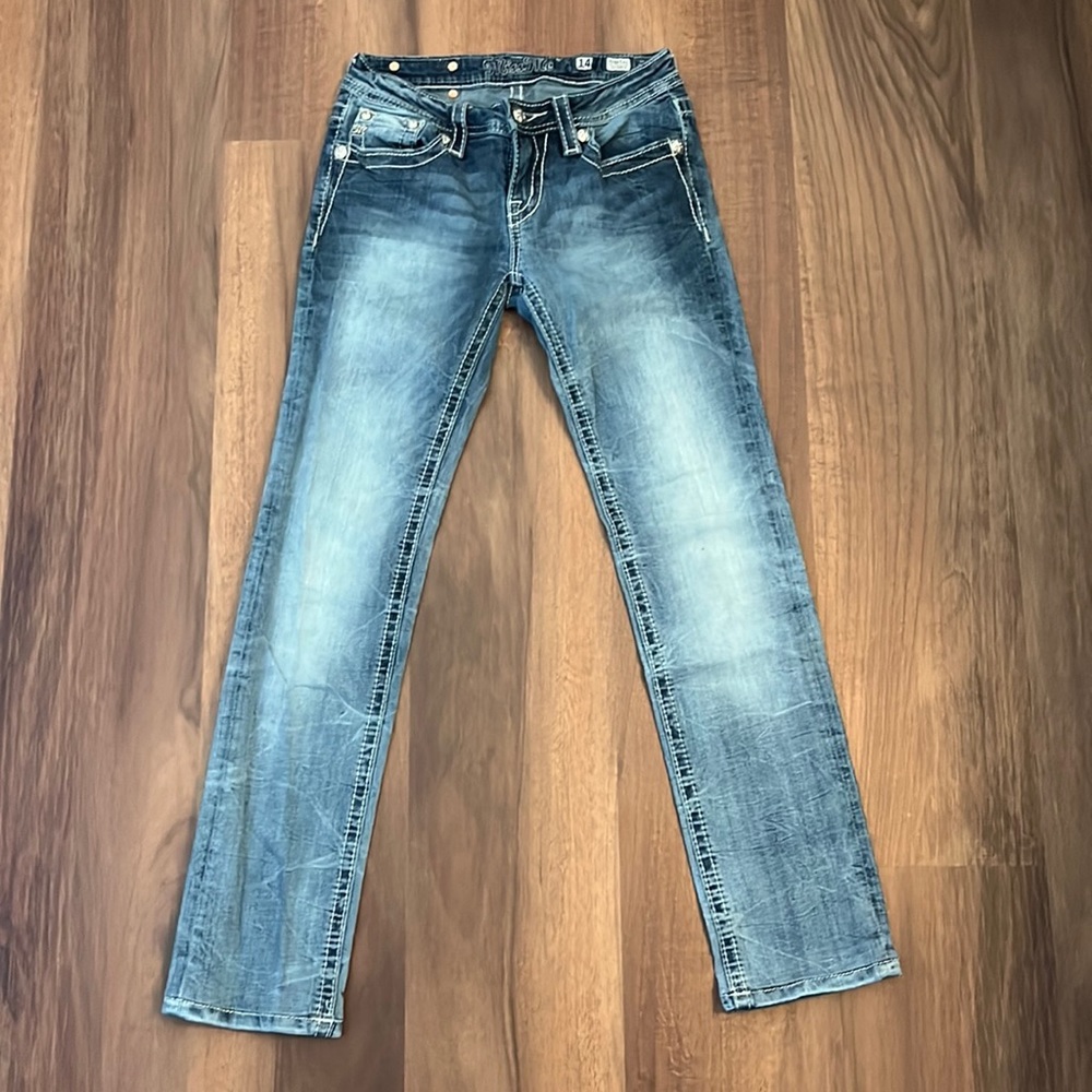 Miss Me kids skinny Jean size 14